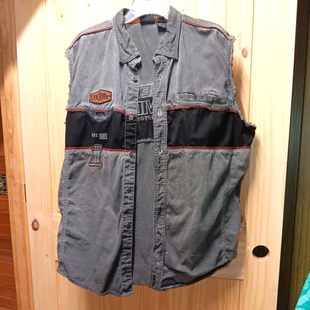 Harley Davidson Sleeveless Men's Shirt NWOT